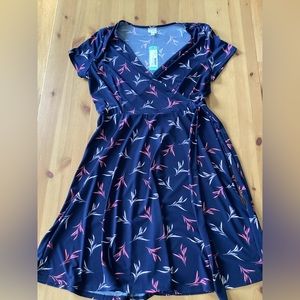 KAILEIGH Arnett Faux Wrap Knit Dress